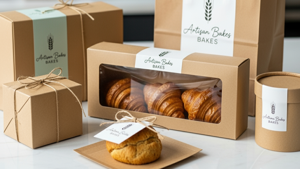 Home baking packaging and commercial bakery packaging for retail stores