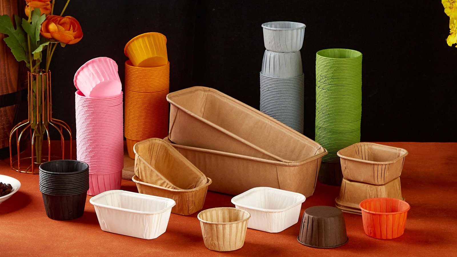 Rolled Rim Muffin Cups