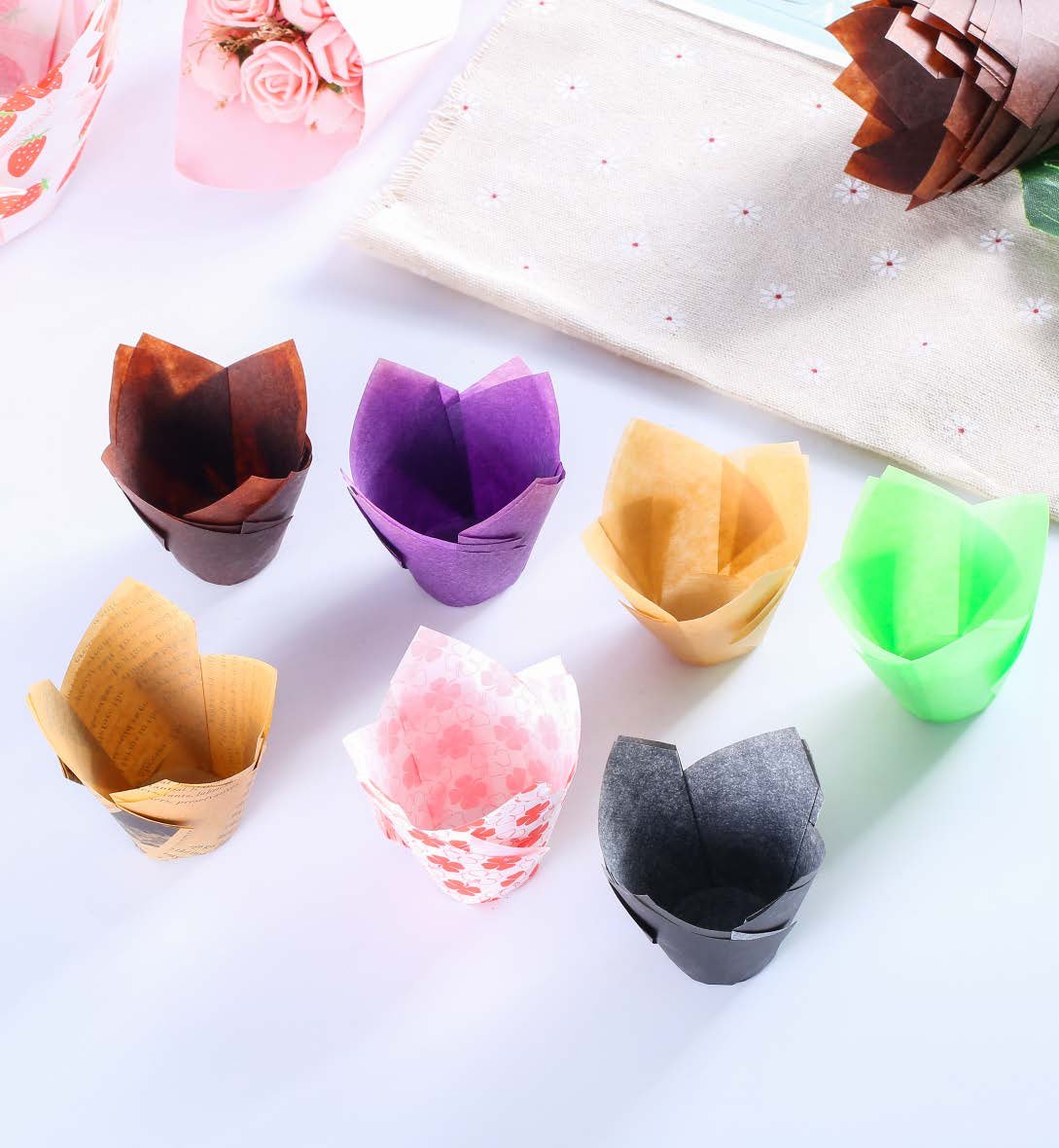 Tulip & Lotus Muffin Wraps