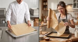 Bulk parchment paper flat sheets vs retail baking rolls