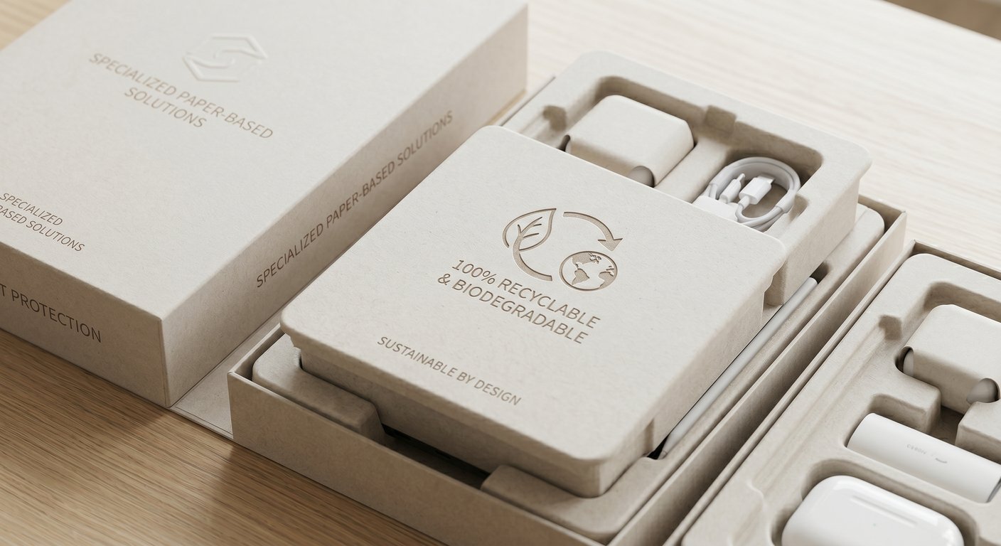 Sustainable tech packaging solutions
