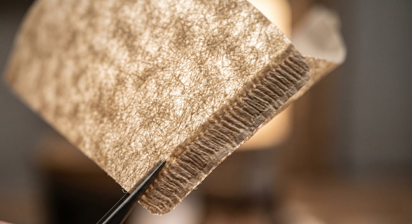 Detail of paper porosity and crimping from reliable coffee filter manufacturers